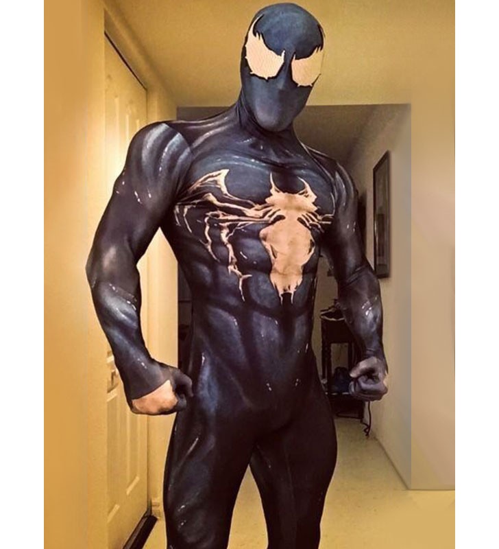 Vestito cosplay Spider Man Cosplay Venom Symbiote Carnevale