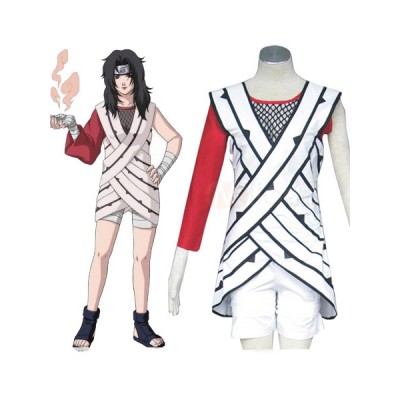 Naruto Yuuhi Kurenai con pantaloncini e cappotto Carnevale Carnevale