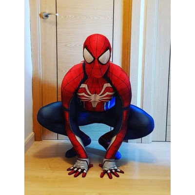 Spider Man Cosplay Il vestito cosplay del gioco Marvel SpiderMan Ps4