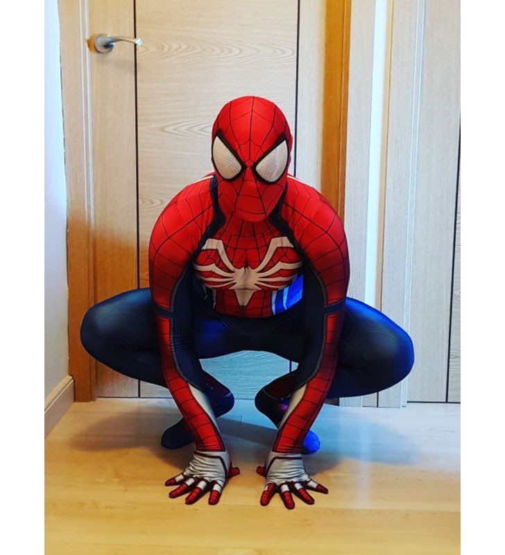 Spider Man Cosplay Il vestito cosplay del gioco Marvel SpiderMan Ps4