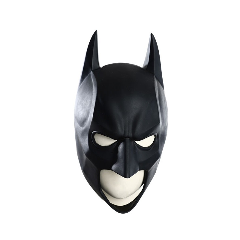 Batman Dark Knight Bruce Wayne Cosplay Mask Black Latex DC Comics Cosplay Face Cover Carnevale Halloween