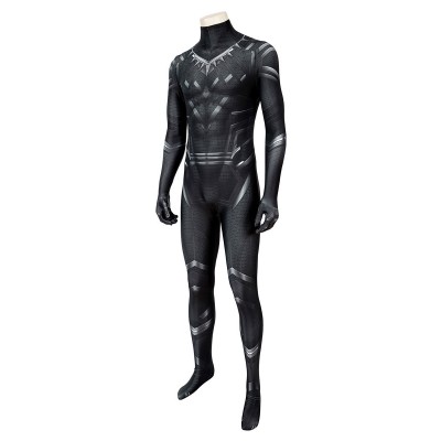 Black Panther T#39;Challa Marvel Comics Collant Cosplay Costumi Cosplay Carnevale