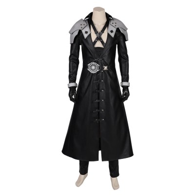 Final Fantasy Cosplay Sephiroth FF VII Remake Costumes Black Sephiroth Game Costumi Cosplay Carnevale Halloween