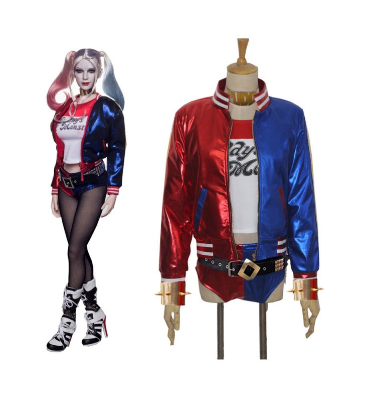 Lucca Comics 2023 Set Completo Di Suicide Squad Harley Quinn Costumi Cosplay Carnevale Halloween