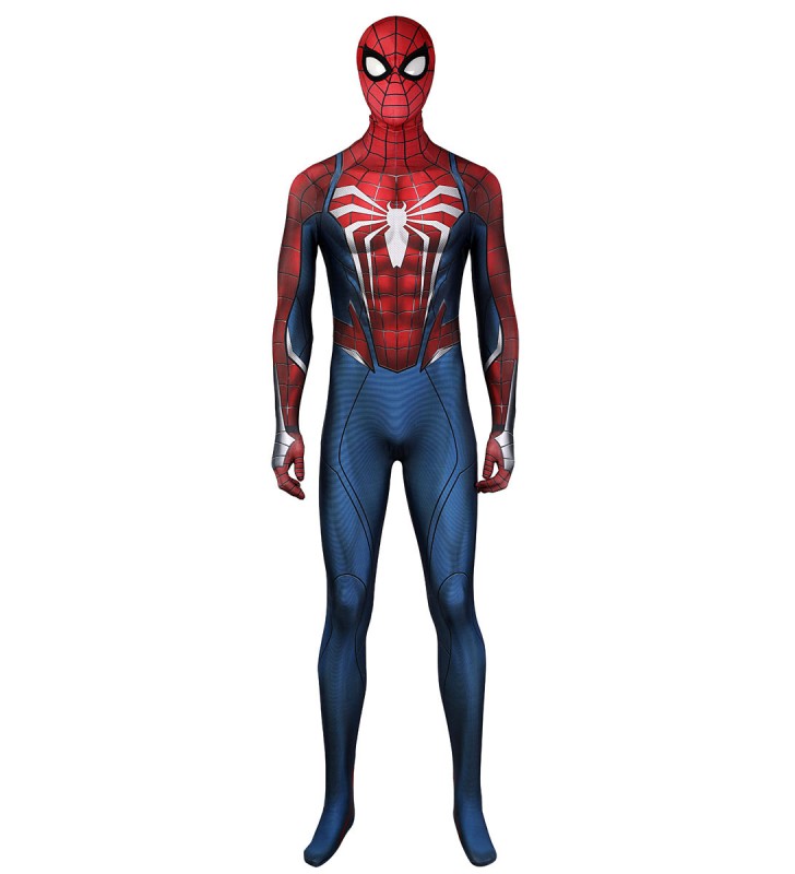 Videogioco Marvel#39;s SpiderMan: Miles Morales 2 PS5 Peter Parker Tuta Maschera scucita/cucita con tuta Costumi Cosplay Carnevale Halloween