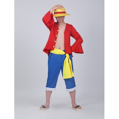 Carnevale Costume Carnevale 2023 Luffy One Piece Costume Carnevale Costumi Cosplay Carnevale