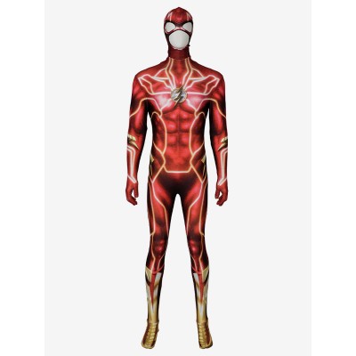 DC Comics The Flash Film Verison Cosplay Costumi Cosplay di Barry Allen Carnevale