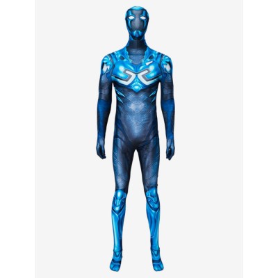 DC Comics Cosplay Blue Beetle Movie Cosplay Blue Beetle Costumi Cosplay Carnevale