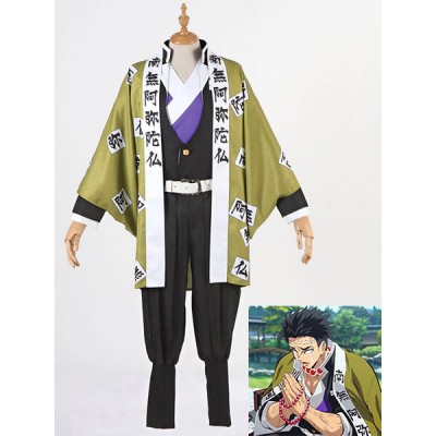 Costume Carnevale Himejima Gyoumei Cosplay Cosplay Demone Slayer: Kimetsu No Yaiba Set Cosplay Halloween