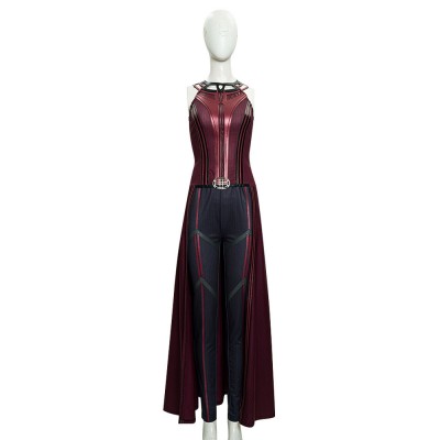 WandaVision Scarlet Witch Wanda Maximoff Set completo Marvel Costumi Cosplay Carnevale