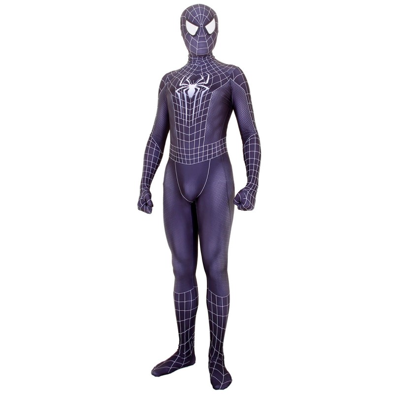 Marvel Comics Venom Spider Man Tuta nera Marvel Comics Film Costumi Cosplay Carnevale