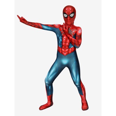 Spider Man Cosplay Marvel#39;s Spiderman Game Cosplay SpiderMan armorMK IV Kid Cosplay Suit Carnevale Halloween