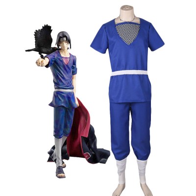 Costume Carnevale di Naruto Uchiha Itachi Cosplay Costume Akatsuki Costumi Cosplay Halloween