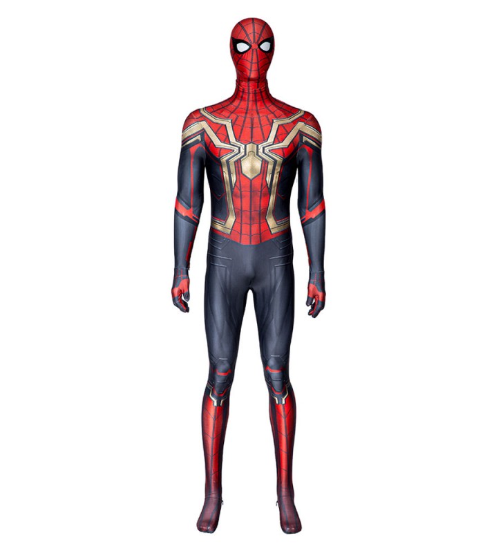 Costumi da uomo Spiderman Costumi per adulti in fibra di poliestere in fibra di poliestere in poliestere Carnevale