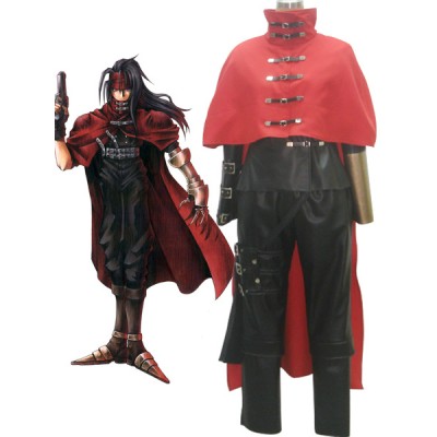 Costume per cosplay Final Fantasy di Vincent Valentine Carnevale Halloween