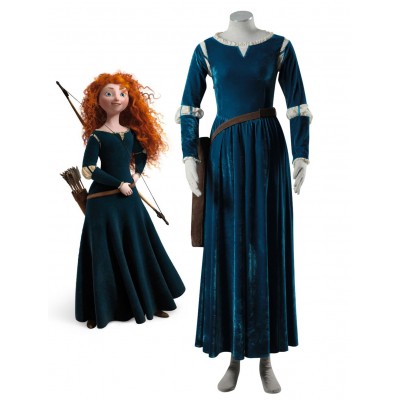 Costume Carnevale Coraggioso Merida Costumi Cosplay Halloween