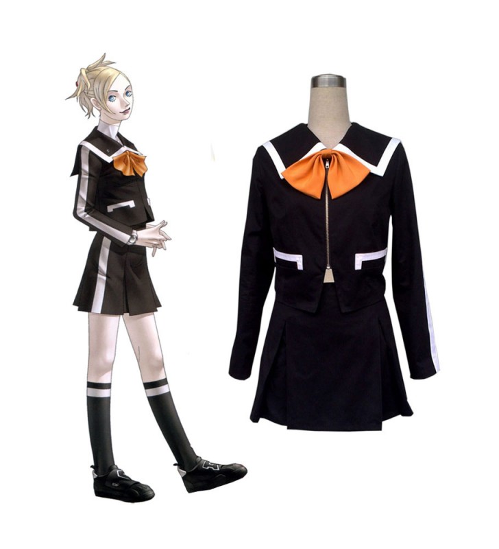Persona 2 Nnocent Sin School Uniform Set da 4 pezzi Costume da gioco Set completo Costumi Cosplay Carnevale Halloween