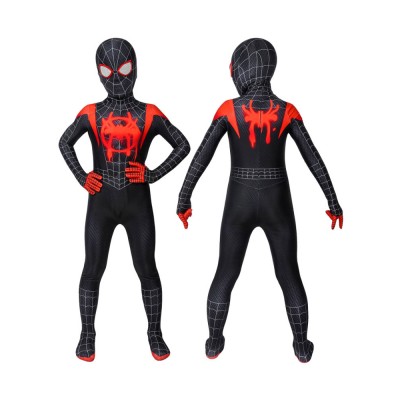 Spider Man Miles Morales Cosplay Tuta PS4 Gioco Marvel Comics per bambini Costumi Cosplay Carnevale Halloween