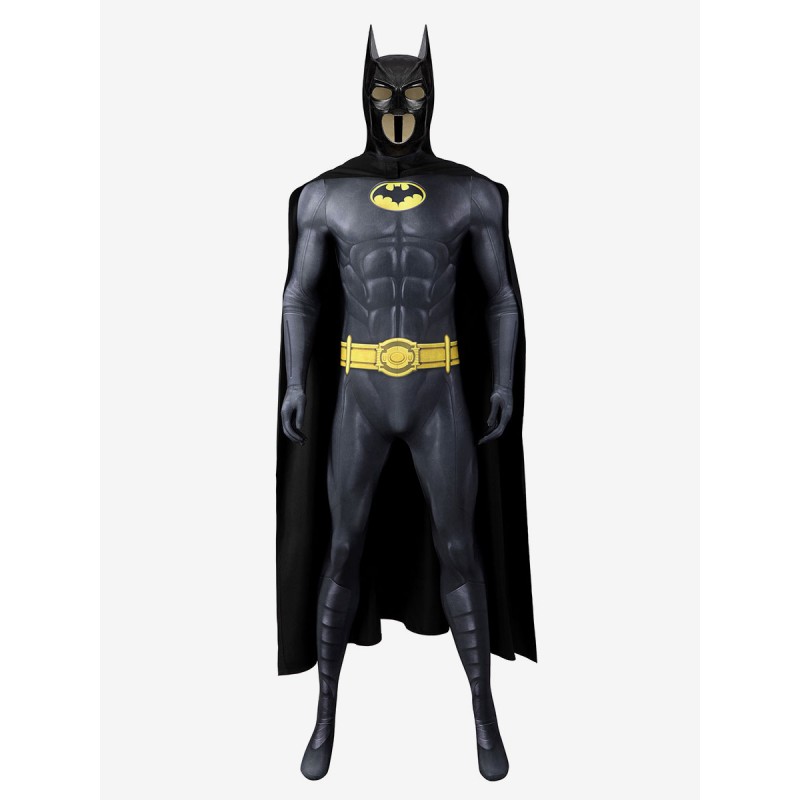 DC Comics The Flash Movie Cosplay Batman Bruce Wayne Michael Keaton Costumi Cosplay Carnevale