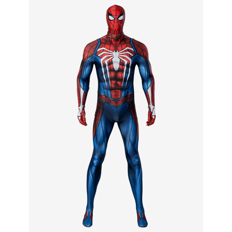 Cosplay di Spider Man attraverso il costume avanzato di SpiderMan Cosplay di SpiderMan Carnevale