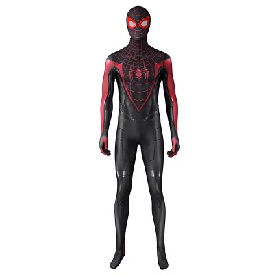 Costumi unisex Spiderman Costumi in fibra di poliestere per adulti Cappuccio per tutto il corpo Lycra Spandex