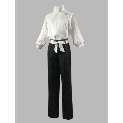 Jujutsu Kaisen Yuta Okkotsu Blouse Bianco Bianco Sash Pantaloni Neri Anello Set completo Costumi Cosplay