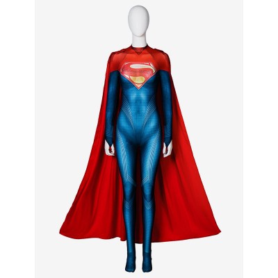 DC Comics The Flash Film Verison Cosplay Supergirl Costumi Cosplay Carnevale Halloween