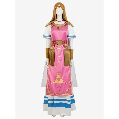 The Legend Of Zelda Princess Zelda Costumi Cosplay Versione Super Smash Flash Carnevale