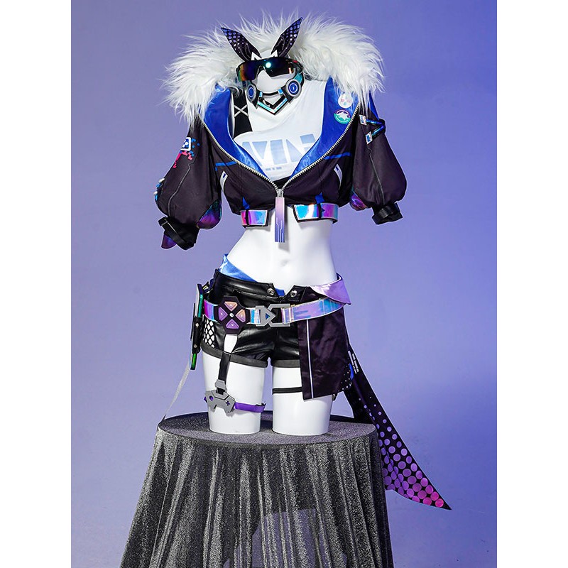 Honkai: Star Rail Game Cosplay Silver Wolf Costumi Cosplay Carnevale