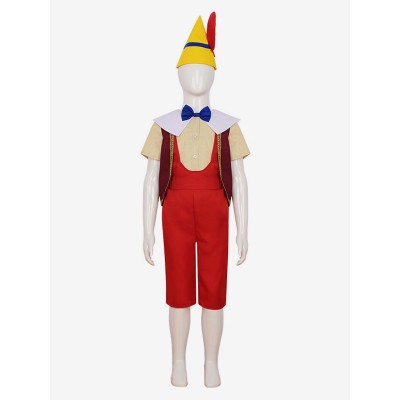 Le avventure di Pinocchio Cosplay Kid Pinocchio Cosplay Set Carnevale