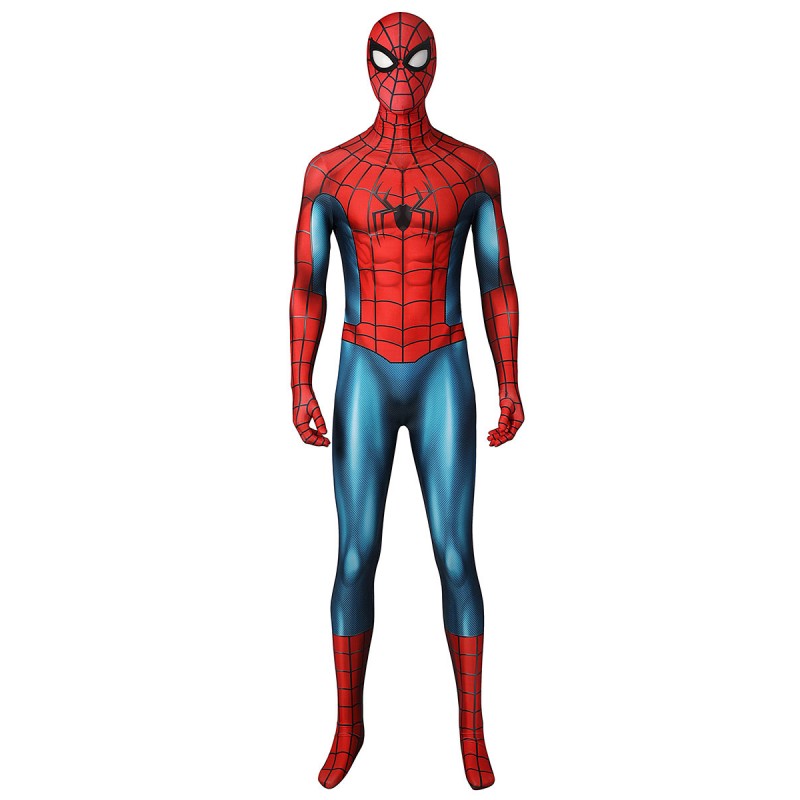 Marvel Comics SpiderMan: No Way Home Costumi Cosplay Peter Parker Catsuit Halloween