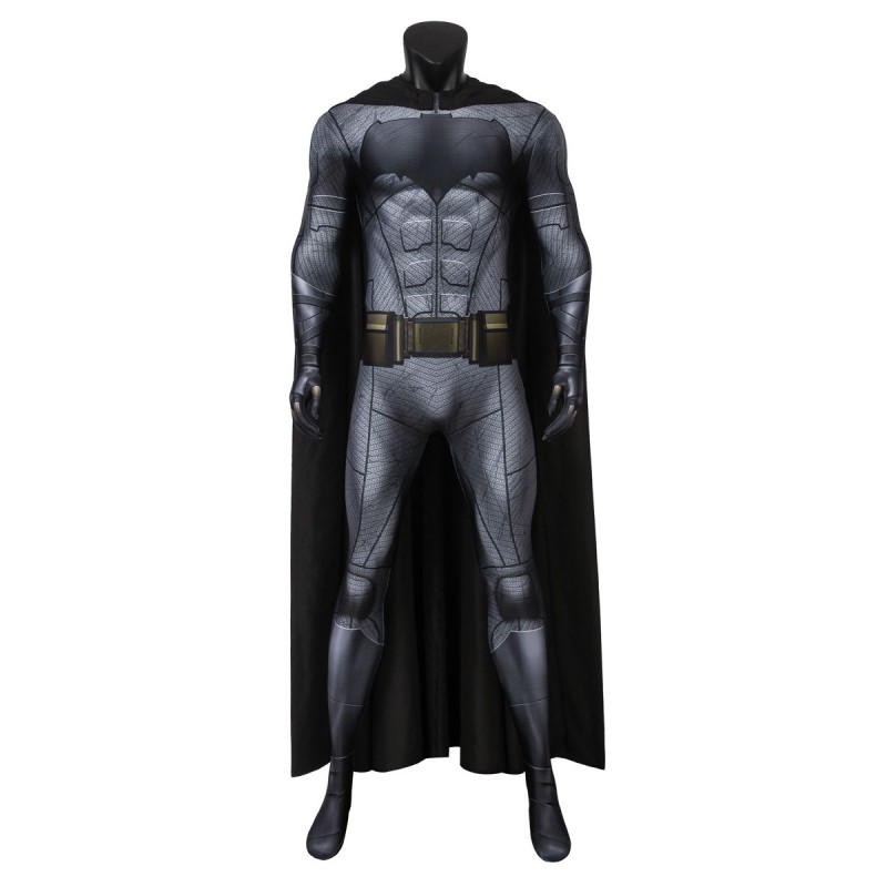 Batman DC Comics Tuta Bruce Wayne Justice League Catsuit Costumi Cosplay Halloween
