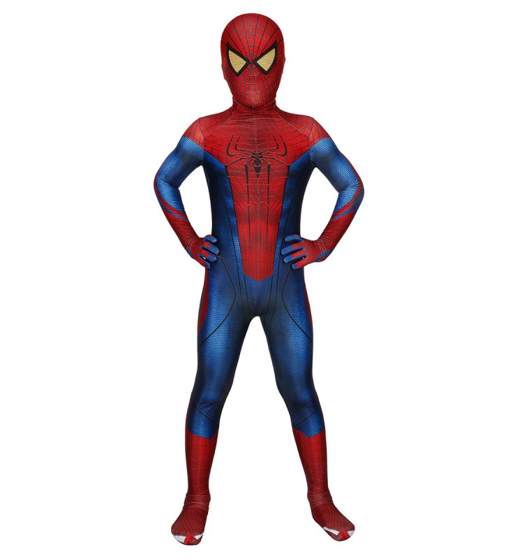 Spider Man The Amazing SpiderMan Marvel Film Cosplay Tuta Carnevale Costumi Cosplay Carnevale Halloween