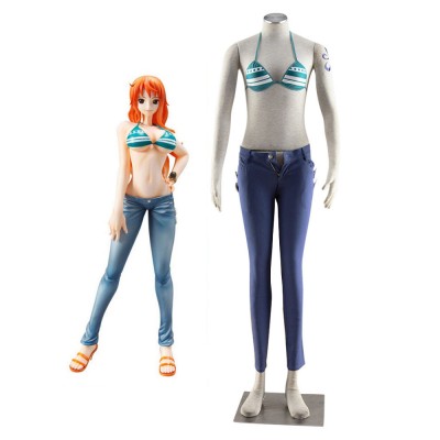 Nami Chic poliestere Naruto Costumi Cosplay Halloween