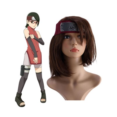 Costume Carnevale GRAFICO NARUTO il film Uchiha Sarada Headband Costumi Cosplay Halloween