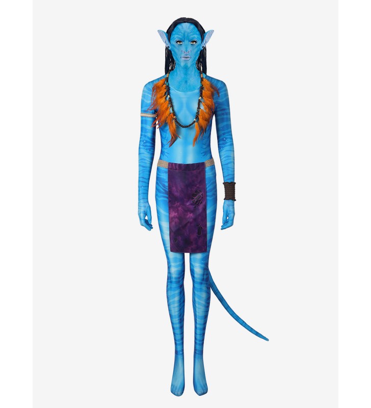 Tuta Cosplay Avatar 2 The Way of Water Neytiri