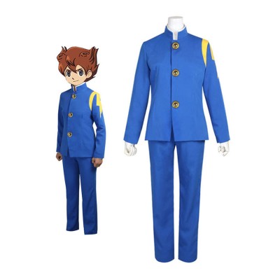 Uniformi Inazuma Eleven Kaminarimon scuola Costumi Cosplay Halloween