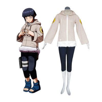 Costume Carnevale 2023 Naruto Hyuuga Hinata Versione 12 anni Costumi Cosplay Halloween