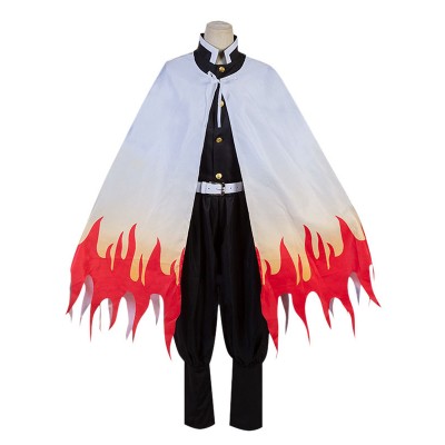 Demon Slayer Kimetsu No Yaiba Rengoku Kyoujurou Set completo Costumi Cosplay