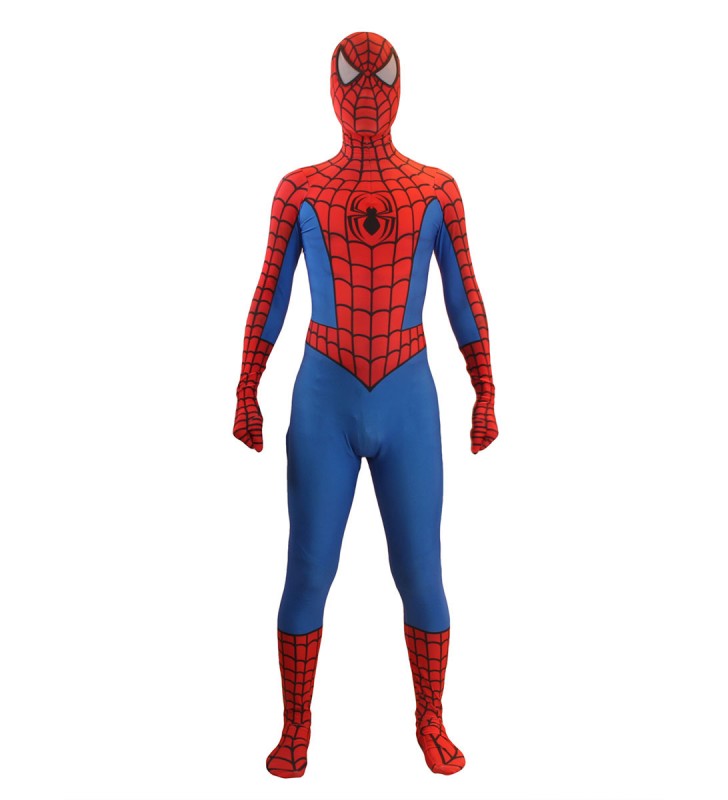 Spider Man Cosplay SpiderMan Classico Vestito Cosplay Del Fumetto V1 Carnevale