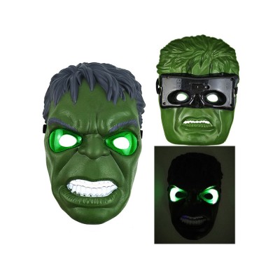 Maschera Marvel Comics Hulk Robert Bruce Banner Kid Cosplay Carnevale Halloween