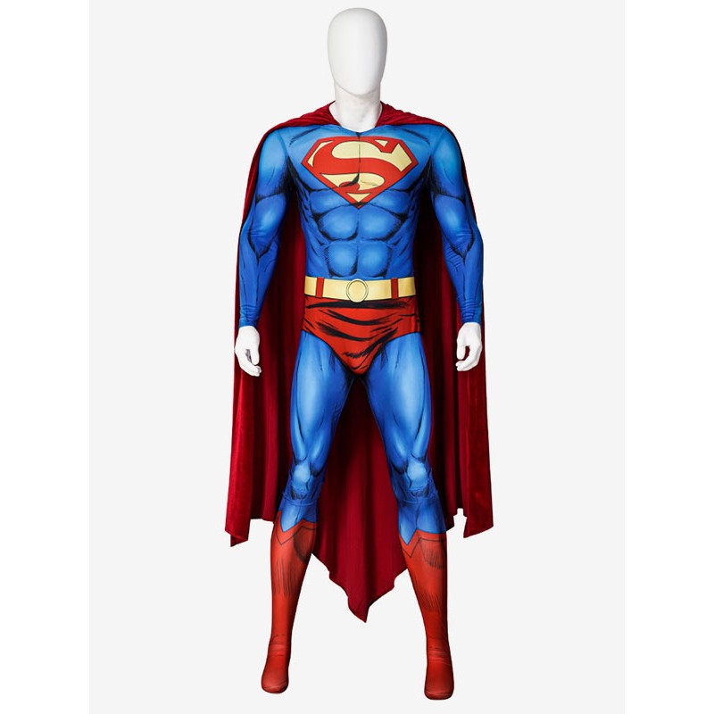 DC Comics Cosplay Superman Cosplay Suit Comic Vesion