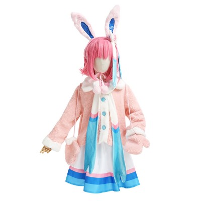 Pokemon Cosplay Sylveon Personificazione Costumi Cosplay Carnevale Halloween