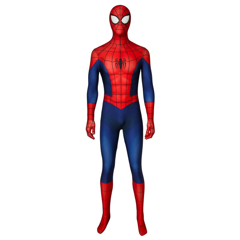 Man Marvel Comics Spider Costumi Cosplay Carnevale Halloween