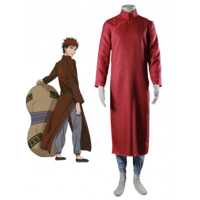 Naruto Sabaku No Gaara cinese stile Cheongsam versione Costumi Cosplay Carnevale Halloween