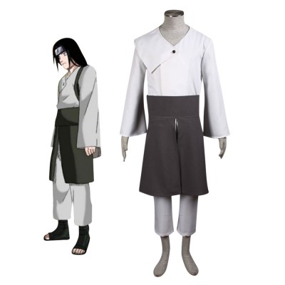 Costume Carnevale Anime Costumi Cosplay 2023 Anime giapponese Cosplay Naruto Hyuga Neji 3 pezzi Carnevale Halloween