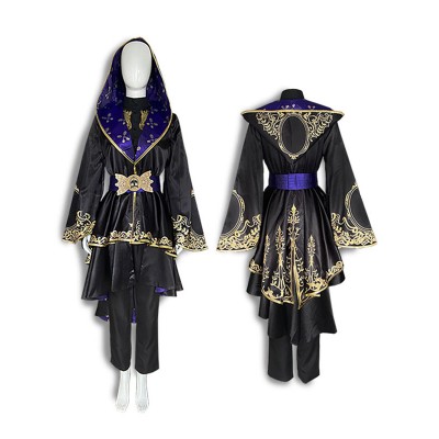 Disney Twisted Wonderland Octavinelle Azul Summoning Robes Ashengrotto Cosplay Costuem Halloween