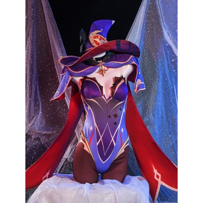 Genshin Impact Mona Cosplay Costume completo Game Costumi Cosplay Carnevale Halloween