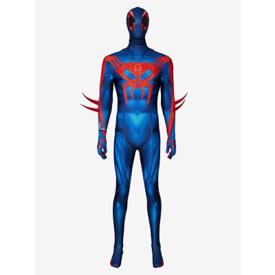 Cosplay di Spider Man attraverso il di SpiderVerse 2099 SpiderMan Costumi Cosplay Carnevale