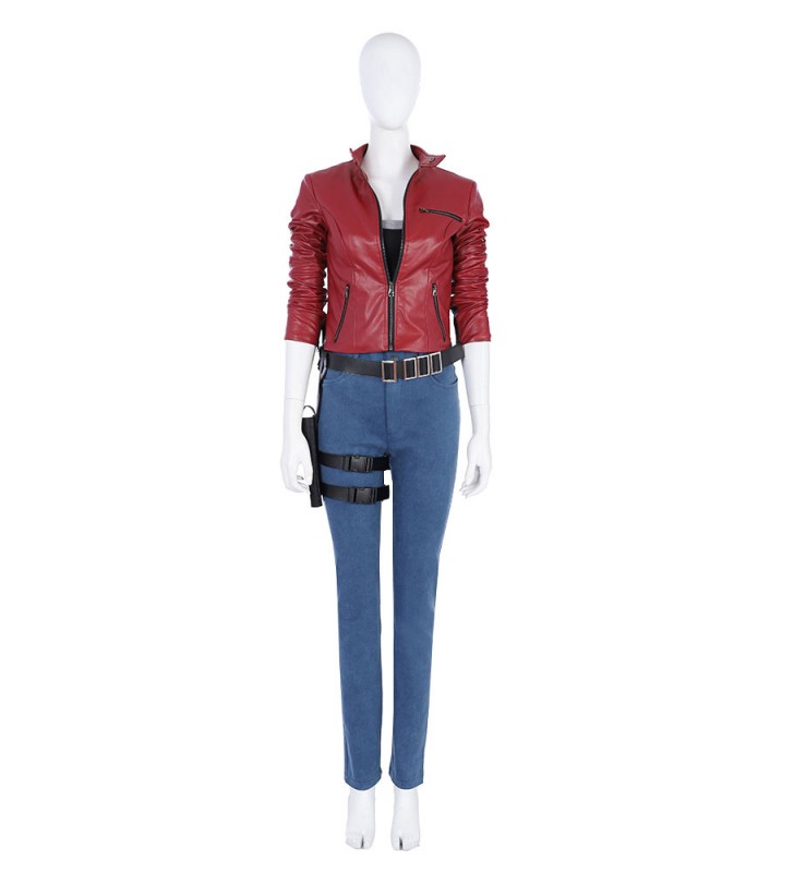 Resident Evil 2 Claire di Costumi Cosplay Carnevale Halloween